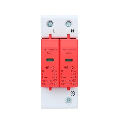 Disjoncteur AC 385V SPD parafoudre protection solaire PV 3P 40KA 60KA