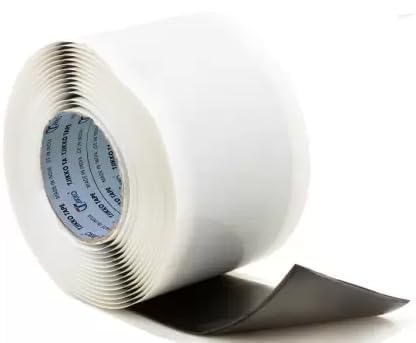 NBR Self Amalgamating Waterproof Sealing Butyl Rubber Mastic Tape Easy Insulating Duct sealing, Waterproofing Double sided 40mm * 50mm-image-16