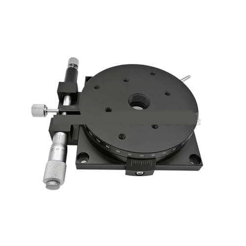 Micrómetro deslizante giratorio con ajuste de precisión angular y eje R de 90mm RSP90-L