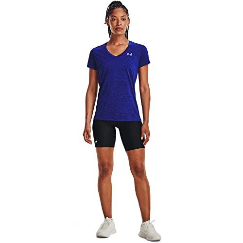 Image of Under Armour Womens Tech V-Neck Twist Short-Sleeve T-Shirt
