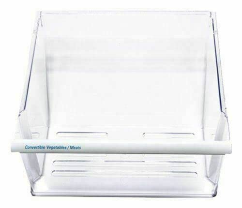 Lower Clear Crisper Pan Compatible with Replacement for Whirlpool Refrigerator WP2188664 2188664