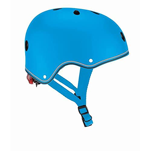 Globber Casco Junior Primo-Sky Blue Bambino Ragazzi Azzurro Taglia XS-S, Unisex-Youth, Bleu Clair