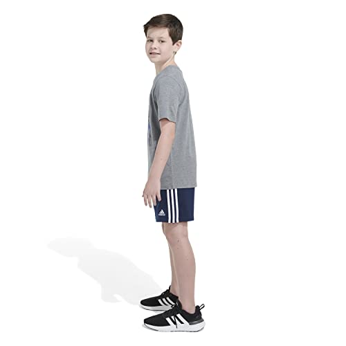 Image of Adidas Boys Short Sleeve T-Shirt Sports Graphic Tee Shirt