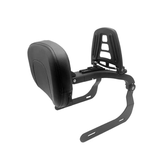Dossier Passager Moto Grand Confort en Finition Noire pour Custom R18 R18B