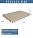 Dog Bed Covers with Zipper, Leather Waterproof Dogs Beds Liner Washable for Replacement Chew Proof Pet Bed Cover, Easy Clean Hair Resistant, Cover Only