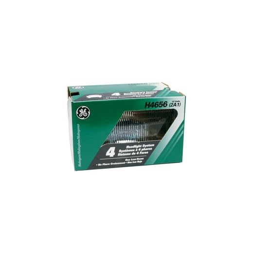 GE Lighting H4656 Standard Automotive Halogen Sealed Beam Replacement Bulb