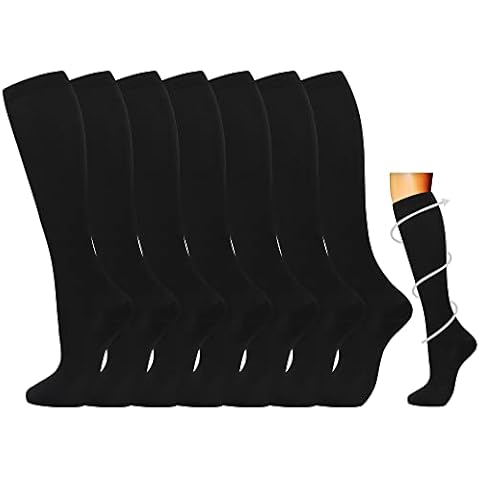 Chaussettes de Compression Losvcbcx 15-20 mmHg Cover