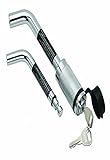 Tow Ready 63248 1/2' Barrel Style Receiver Lock with Bent Pins (1-1/4' Sq. Receivers & 5/8' for 2' Sq. Receivers)