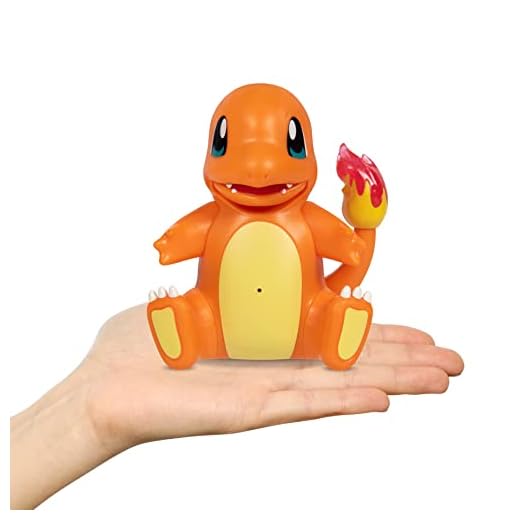 Pokémon Electronic & Interactive My Partner Charmander- Reacts to Touch & Sound, Over 50 Different Interactions with Movement and Sound - Dances, Moves & Speaks - Gotta Catch "˜Em All