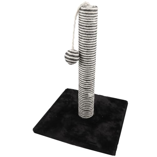 Rascador para gatos vertical con cuerda de sisal resistente miniatura 1