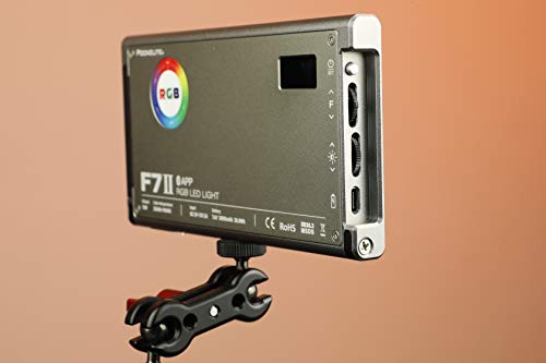 Falcon Eyes F7 II 12 W RGB LED-Videoleuchte 2500 K-9000 K unterstützt App-Steuerung CRI 96+, HSI/RGB/LEE/Rosco Modus – Bild 4
