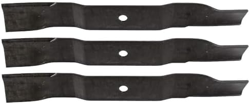 Lame Taglio Pesante Tosaerba Set Di 3 Lame Tagliaerba Heavy Duty Marbain USA, Compatibili Con Gravely ZTHD 60 E Modelli Con Codici 03253900, 03860500 Lame Per Tosaerba Gravely - Foto 10