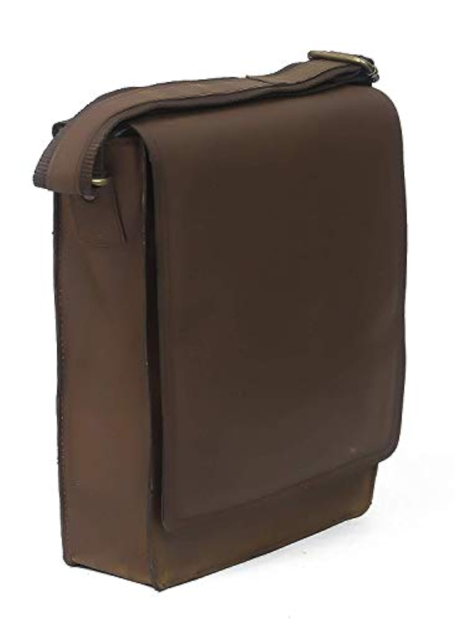 Men's Genuine Crazy Leather Messenger Bag