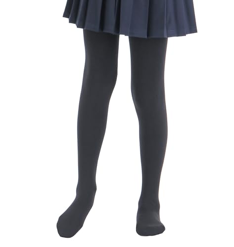 Girls Colorful Fleece Lined Tights Kids Warm Thermal Tights4