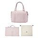 Hylat Baby Wickeltasche mit Wickelunterlage und Baumwolltasche - moderne Tasche für Windeln und Kindersachen – ideal für unterwegs