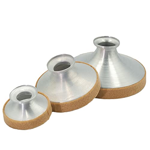 Hellery Amortisseur de Saxophone Soprano Alto Ténor En Aluminium Léger Silencieux Silencieux Cover