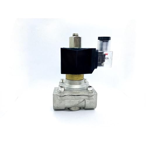 Électrovanne acier inoxydable 304 normalement ouverte NO 1/2 NPT 240VCA