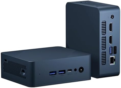 Mini PC Ryzen 5 3550H Processor, Mini Desktop Computer 16GB RAM 5...