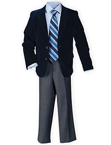 Costume veste pantalon garçons ensemble haut de gamme à deux boutons pour fêtes
