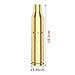 Tipfun Laser Bore Sight for .338 Lapua Laser Sight Red Dot Boresighter for .338LM Bore Sighter with 2 Sets of Batteries