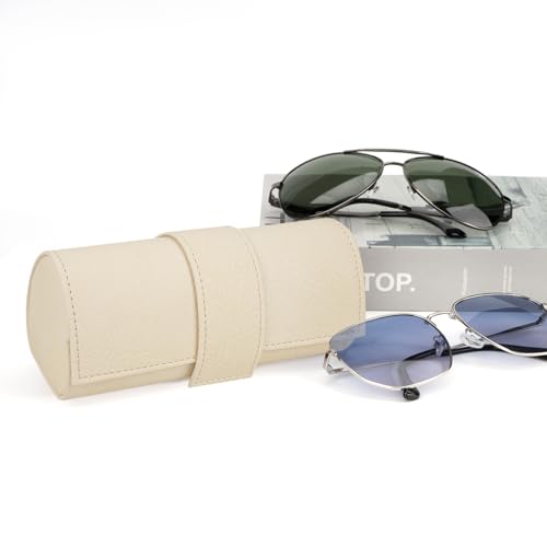 Image of Linkidea Extra Large Hard Shell Sunglasses Case, Oversized Sun Glasses Storage Organizer
