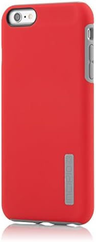 Incipio DualPro Case Shock Absorbing for iPhone 6/6s Plus-Red / Charcoal