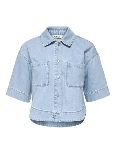 Onlcleo Life Ss Crop DNM Shirt PIM Noos – Ansicht 1