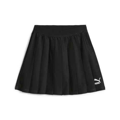 Puma Women's Classics Pleated Skirt, Puma Black, Medium
