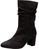 damen stiefel blau wildleder Auskleidung: Mikrofaser Gabor Damen Basic 35.801. Stiefeletten, Schwarz (Schwarz 17), 39 EU
