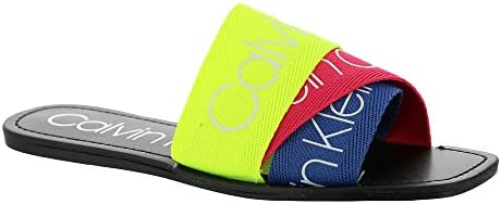 Calvin Klein Women's BAINY Sandal, Multi, 5 | Image 2
