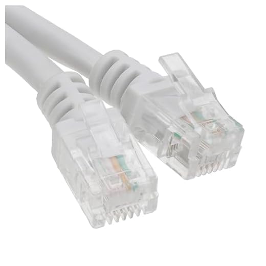 kenable ADSL 2+ High Speed Broadband Modem Cable RJ11 to RJ11 2m (~6 feet) White