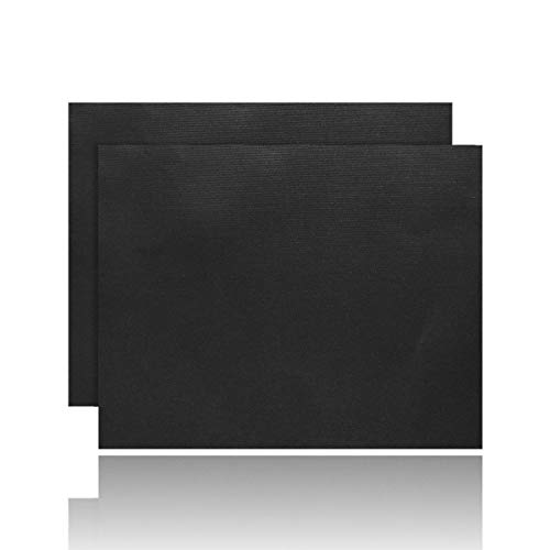 Waloo Pack of 2 BBQ Grill Mats for Grills | Heavy Duty & Nonstick Reusable Grill Mat | Easy to Clean for Barbecue Grilling | Baking Mats for Gas & Electric Ovens with Heat Resistant (16" x 20")