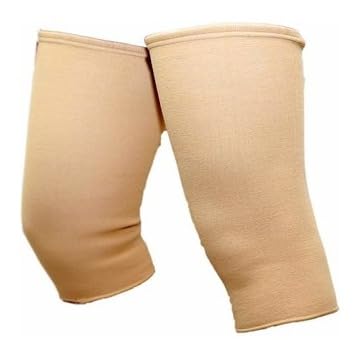 Medivedha Two Way Knee Cap for Knee Support for Men and Women | Gym Knee Brace | Knee Belt for Joint Pain Relief | 2-way Stretch Knee Caps for Pain Relief (10 Inch) (Large, Beige) (B0D5YQWYZG) Amazon Price History, Amazon Price Tracker