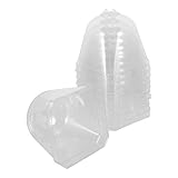 Happyyami 10pièces Lot de Cloches De Protection Transparentes pour Plantes Dôme Ajustabl...