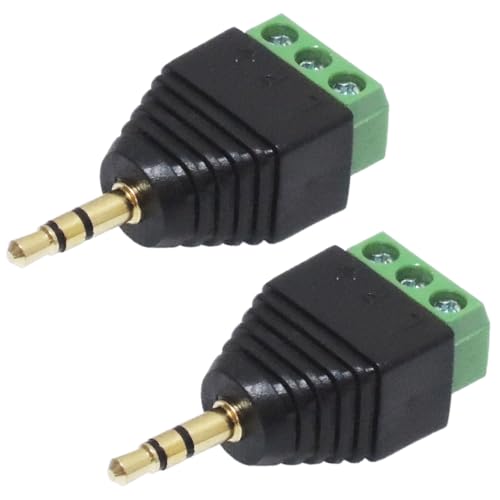 KAUMO 3.5mm �X�e���I�~�j�v���O 3�� �l�W�~�� �[�q ���߂��� (2��)