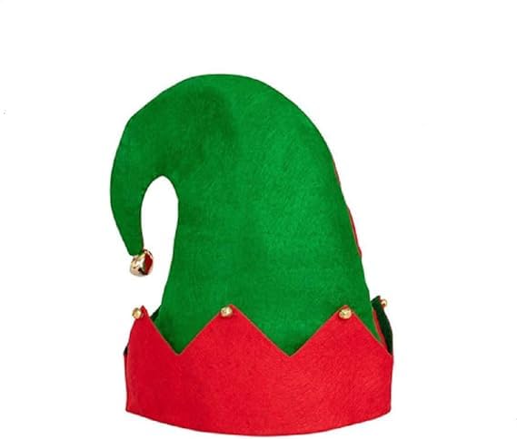 YUNHENTONG Elfenmütze Weihnachtself Mütze Wichtelmütze Kinder...