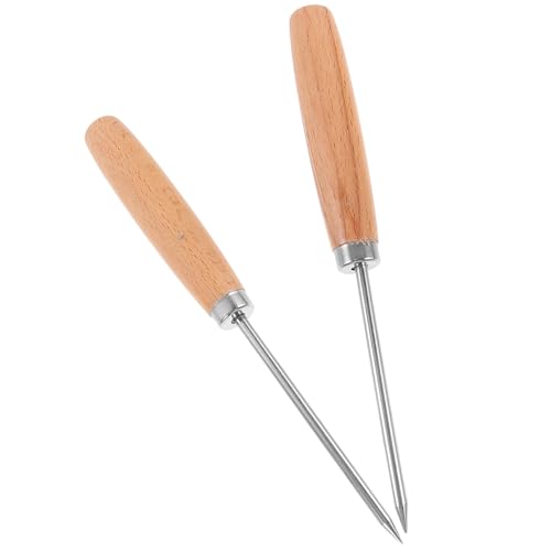 2pcs Ice Pick Breaking Ice Tool Ice Chipper Home-use Ice Cubes Practical Ice Crushers Multi-functional Ice Cubes Portable Ice Removers Useful Ice Cubes Refrigerator Ice Cubes