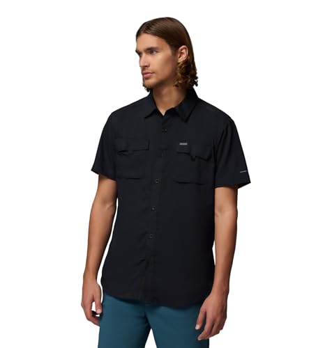 Columbia Mens Silver Ridge Utility II Short Sleeve Black Large