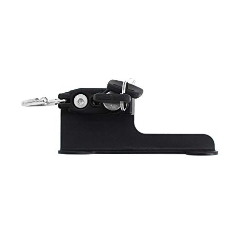 Motorcycle Helmet Lock Anti-Theft Helmet Security Lock Compatible with R1200GS LC 2013-2019 R1200GS LC Adventure 2014-2019 R1250GS - Black