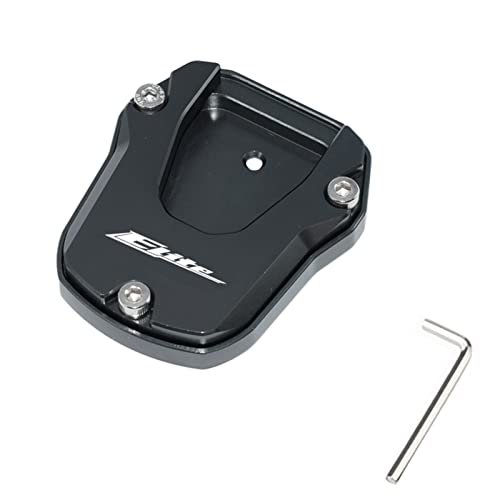 ROXTAN Soportes Laterales Accesorios De Motocicleta para Honda Elite 125 Elite125 Pata De Cabra Extensión Placa Pie Soporte Lateral Soporte Agrandar Pad (Color : Grey)