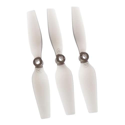 Bonarty 12 x Plastic RC Drone Propellers for WLtoys XK X450.0005 RC Drone Airplane Body Accessories Part - White - Thumbnail 2