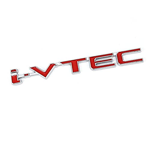 3D Metal VTEC Logo Emblem Badge Decals Car Sticker Compatible with Honda City CB400 CB750 i-VTEC VFR800 Civic Accord Odyssey CRV SUV Spirior (Color Name : 3)