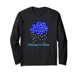 Welcome to Tofino British Columbia Funny Rain Souvenir Long Sleeve T-Shirt