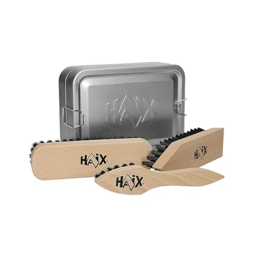 HAIX Bürstenset Ideales Set für die Pflege Stiefel. ze