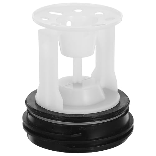 SHOWERORO Tapa de Filtro para Bomba de Desagüe de Lavadora Válvula de Sellado de Plástico Malla Multi-Perforada Tapón para Tubo de Desagüe Accesorio Compatible para Evitar Olores y