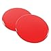 XIASABA Sports Exercise Sliding Disc Disks Slider Workout Training Slide Mat Fitness Equipment ABS Material Red (Red Sliding Basin + Five-Piece Set + Cloth Bag)