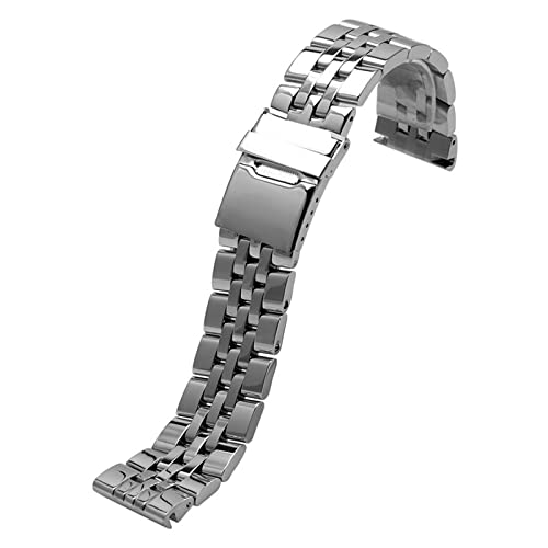 Bracelet montre homme acier 24mm solide, réparer boîtier A49350 AB042011 S3YT8U