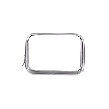 Toilettenbeutel transparente PVC -Aufbewahrungsbeutel Reisen Organizer klarer Make -up -Beutel Kosmetikbeutel Schönheit Hülle Toilettenbeutel Waschbeutel. (Größe S)