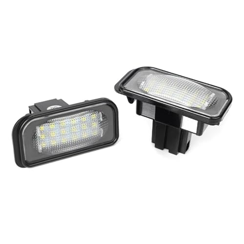 Luz de matrícula LED para Chrysler Crossfire Coupe 2003-2008 blanca