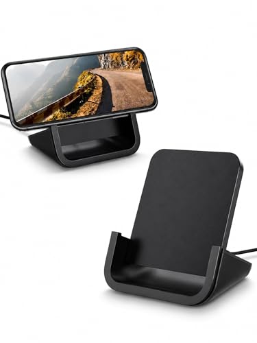 Wireless Charger YUWISS Wireless Charging Stand Cordless Charger 10/7.5/5W Compatible with iPhone...